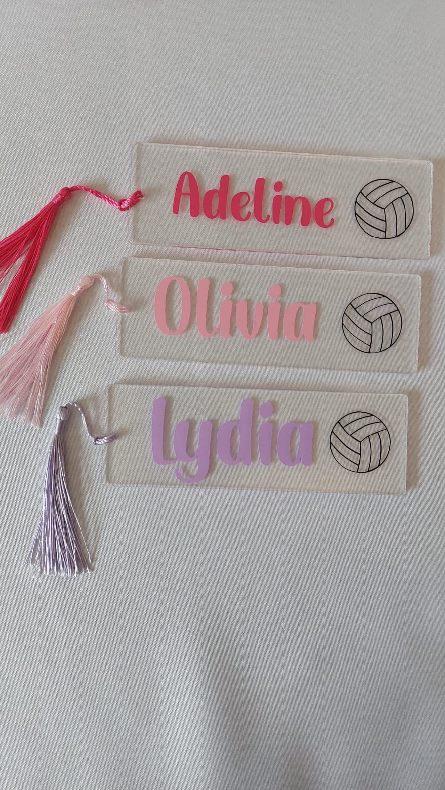 Personalised Football/ Netball Bookmark