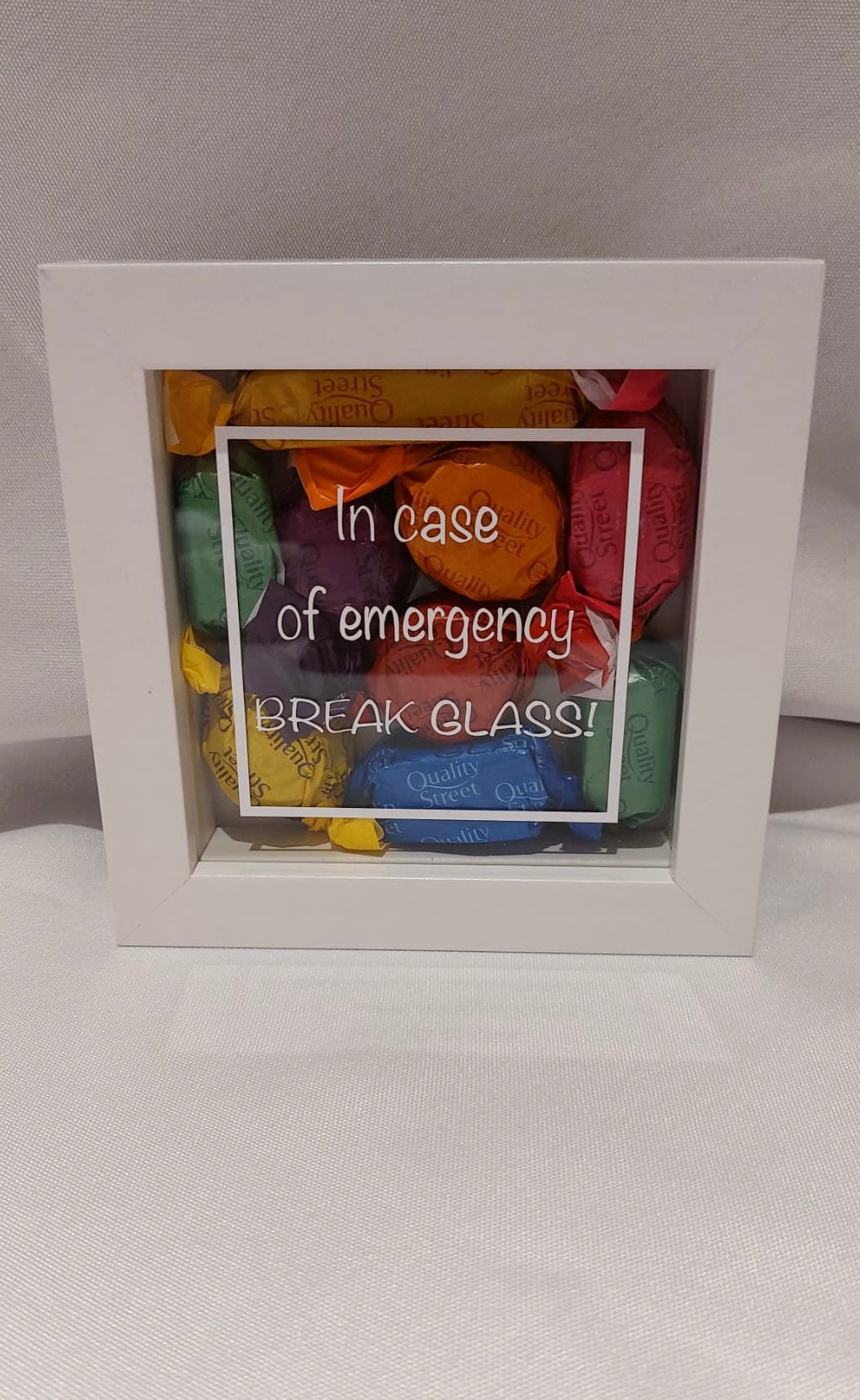In Case of Emergency Break Glass - Shadow Box 7.5cm