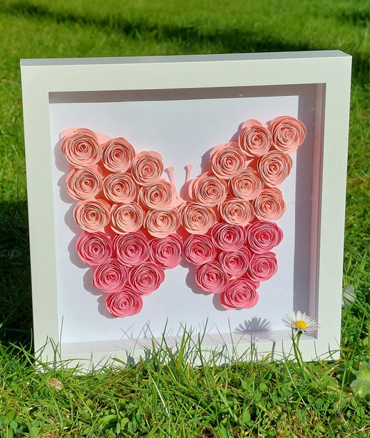 Butterfly Shadow Box 15cm
