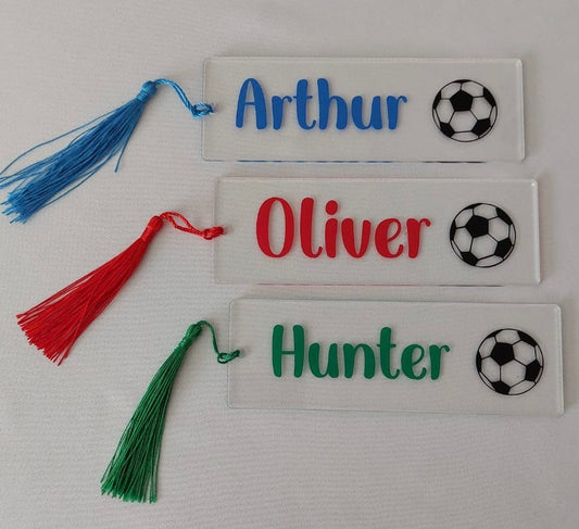 Personalised Football/ Netball Bookmark