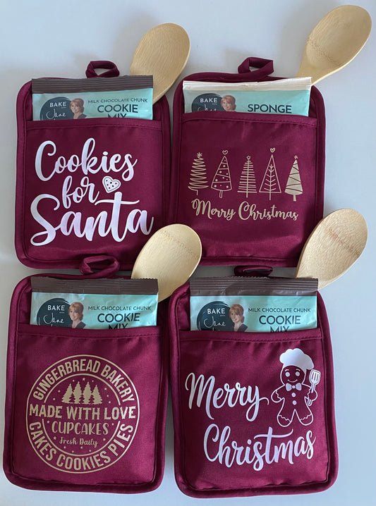 Christmas Oven Pads