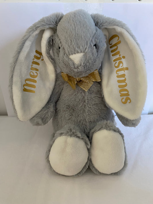 Christmas Bunny 25 with bows