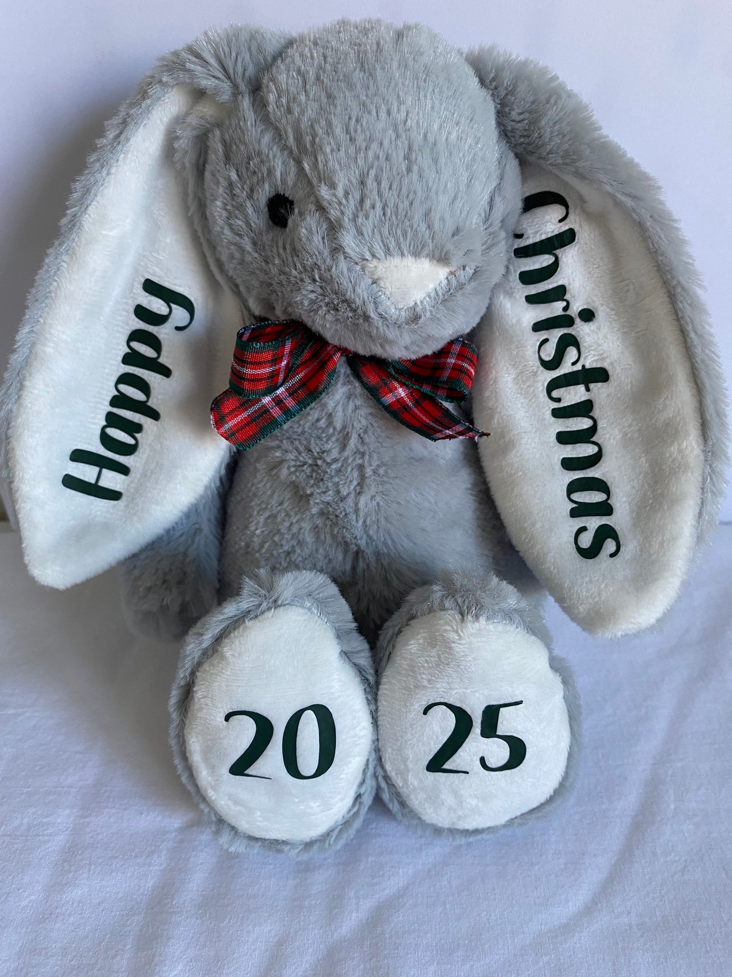 Christmas Bunny 25 with bows