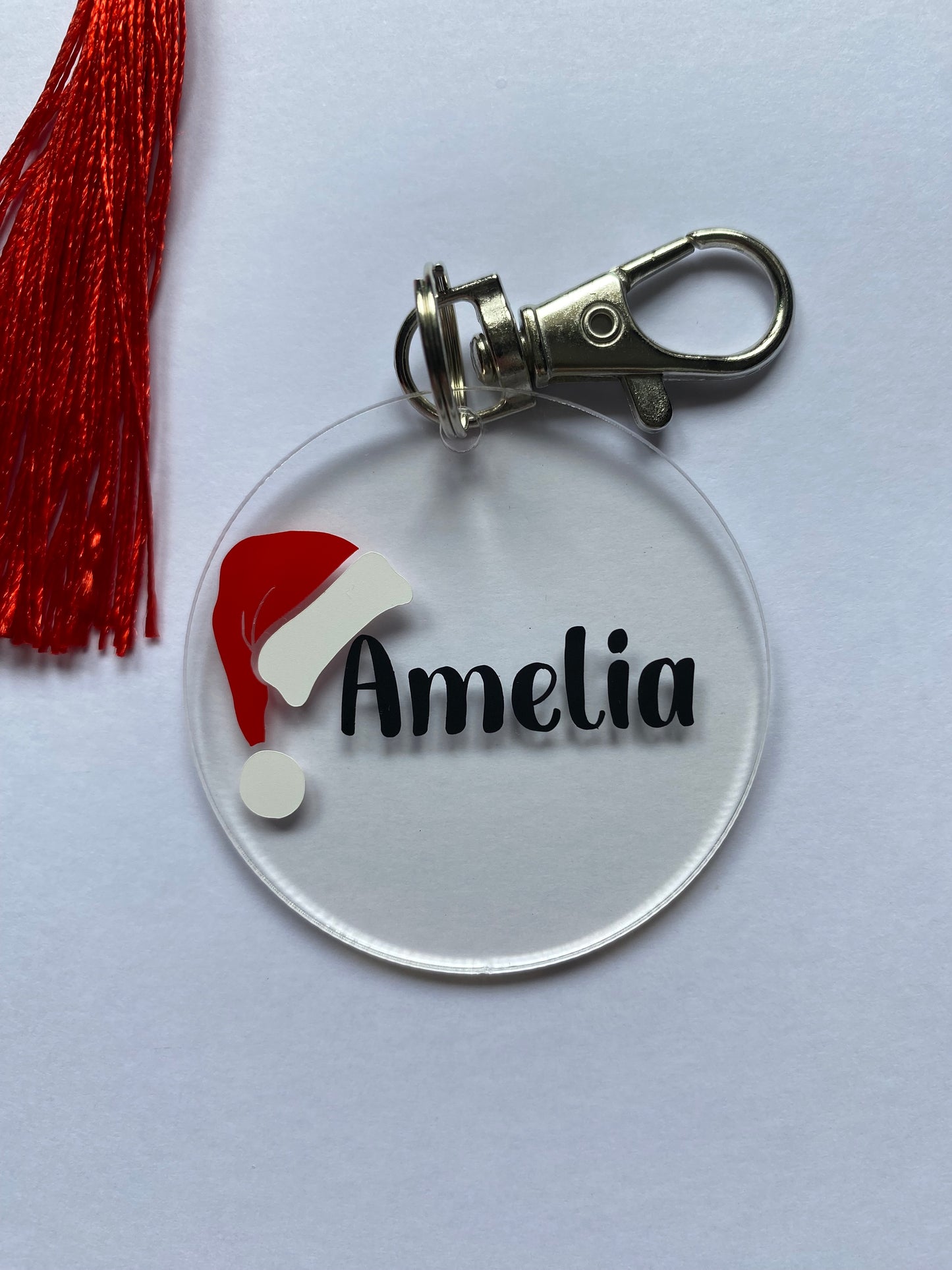 Christmas Personalised Keyring