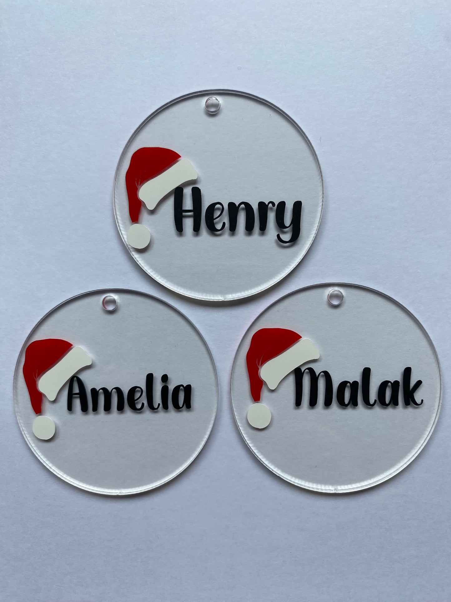 Christmas Personalised Keyring